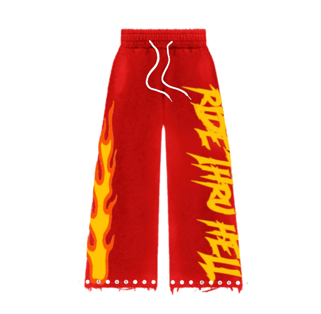 Raised by Wolves Sweatpant - Red